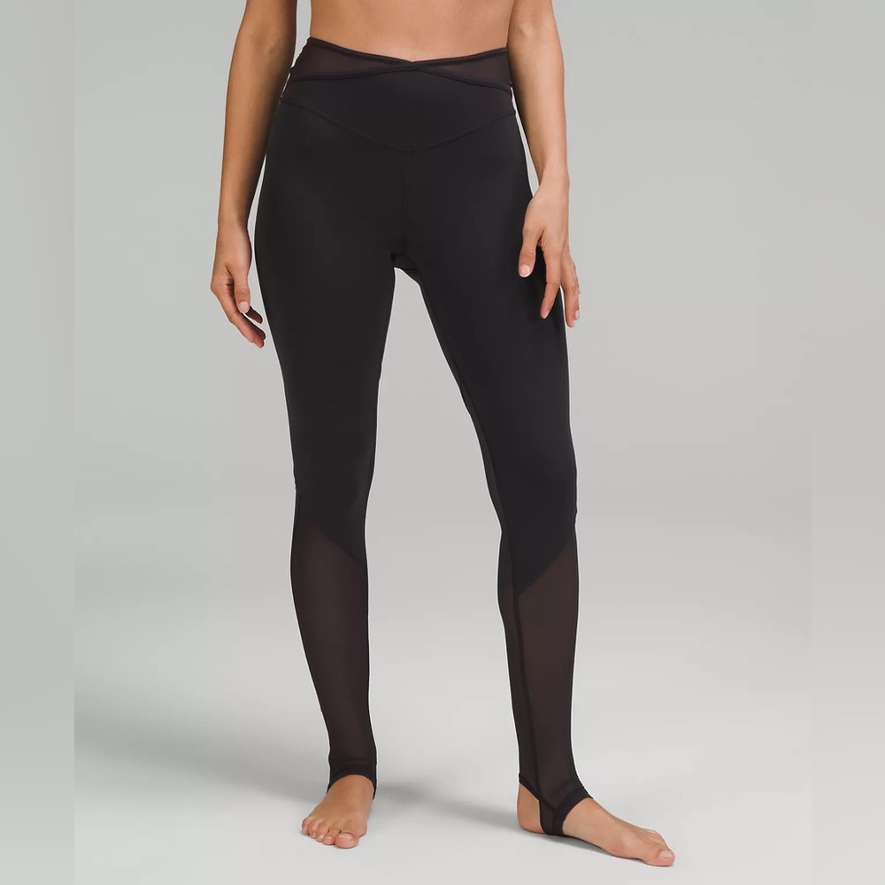 Lululemon Nulu and Crisscross Mesh Stirrup Tight - NEW
